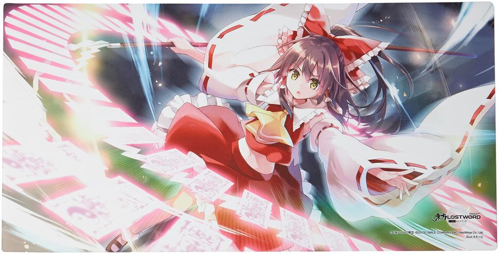 Bushiroad Rubber Mat Touhou LostWord Mysterious Flying Shrine (Long) "The Maiden"