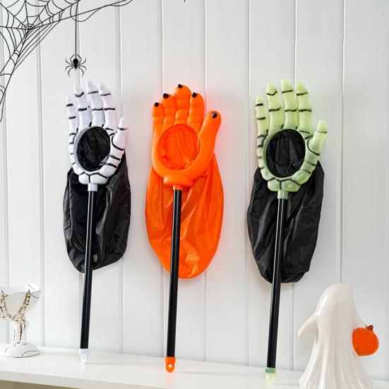 Сумка для сладостей на Хэллоуин, сумка для хранения конфет в форме ладони, многоразовый держатель для сладостей на Хэллоуин, аксессуары для вечеринок