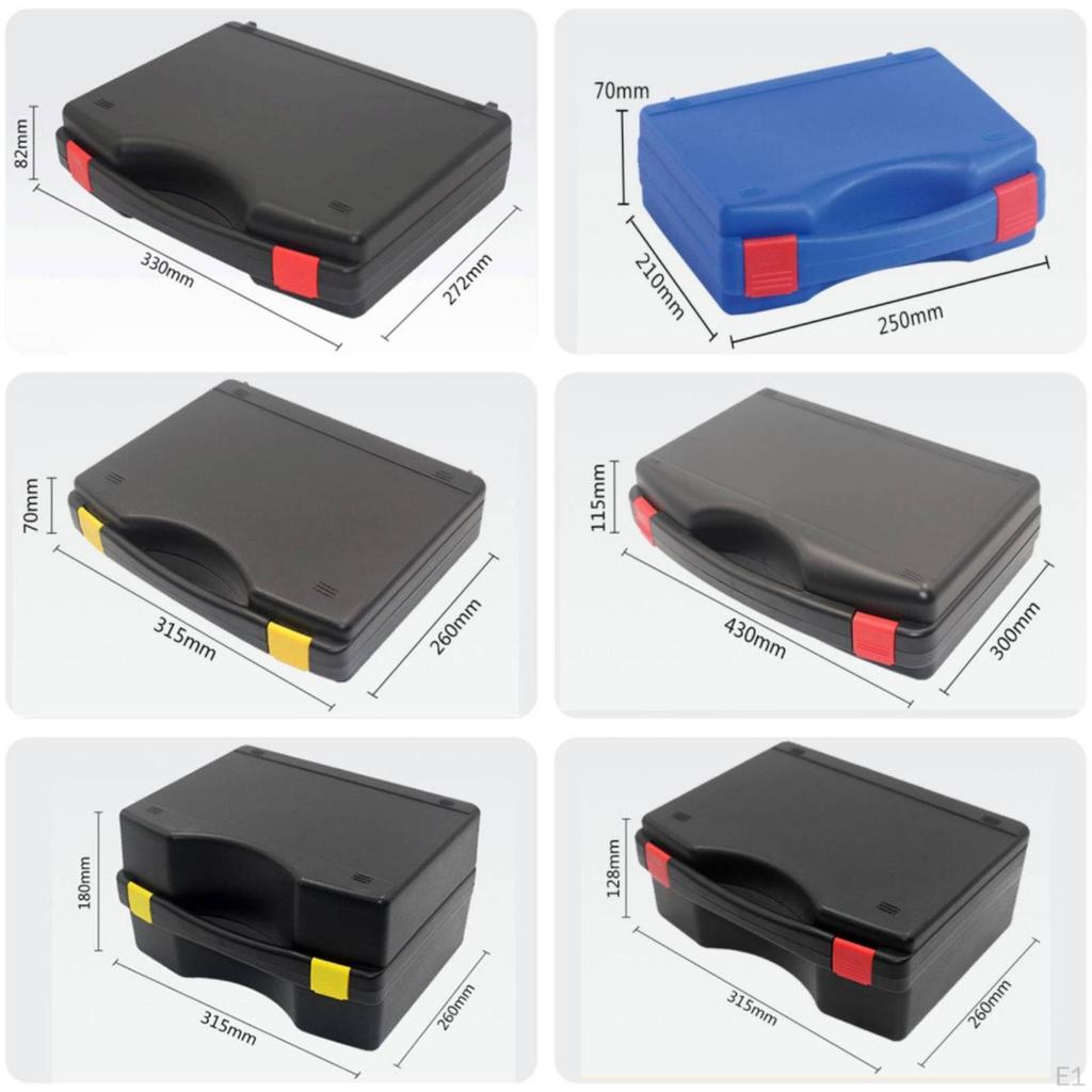 With Handle Foam Hard Equipment Case ImpactResistant Carrying for Drone Users, Field Work,