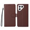 For TECNO Pova 7 Ultra 5G Case RFID Blocking 3 Card Slots PU Leather Phone Cover with Wrist Strap