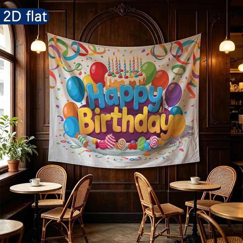 Confetti Photo Backdrop 1pc - Home Party Decor