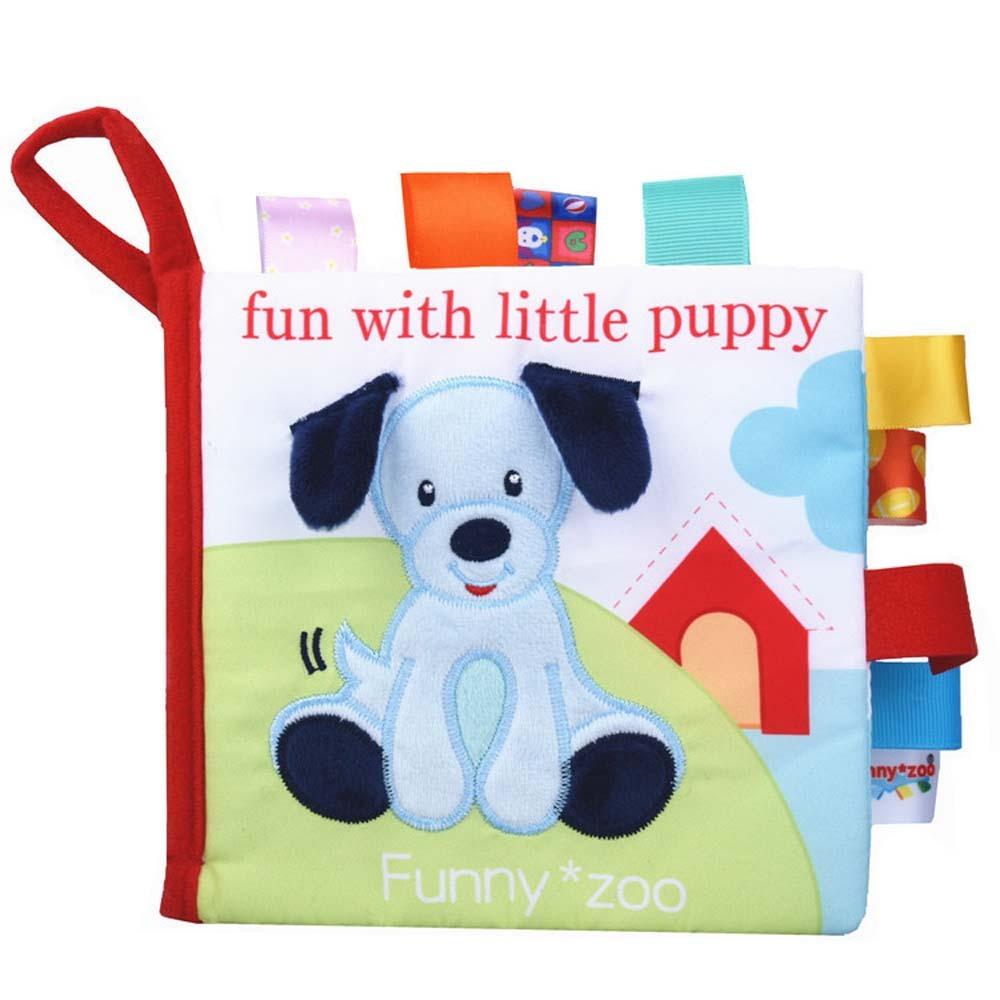 Sensory Book Cloth Book Toy Funny Early Learning Enlightenment Book Preschool Education