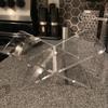 Clear Acrylic Book Stand Large Open Book Display Stand Holder Shelf Acrylic Book Holder for Cookbook