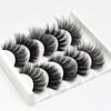 Handmade Natural Wispy Flared Eye Lash Extension False Eyelashes Crisscross 3D Faux Mink Hair