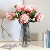 2 Head Phoenix Peony Flower Simulation New Year Home Living Room Decoration Pieces Fake Flower Wholesale