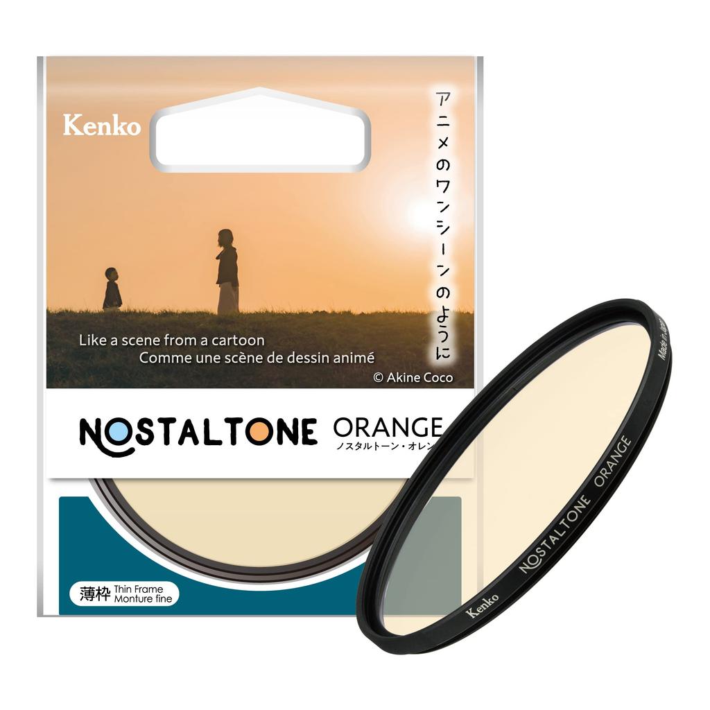 Kenko Soft Filter Nostalgic Tone Orange 52mm Soft Effect Like a Scene from Anime Made In Japan 005927 Effect/Color