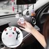 Автомобильные подвески Креативные Хэллоуинские милые автомобильные подвески Украшения для зеркала заднего вида автомобиля Украшения