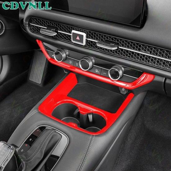 Headlight Switch Control Frame Cover 1* For Honda HR-V HRV -2024 Bright Red