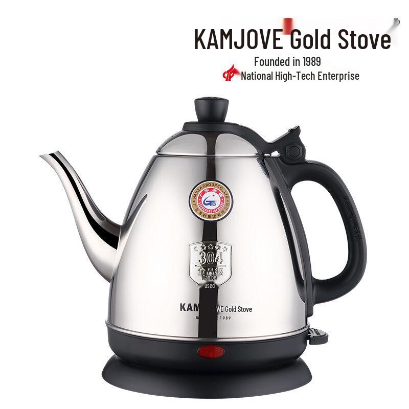 Электрический чайник Golden Stove E-400A, 1,2 л, из нержавеющей стали, чайник для чая, набор для чая