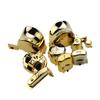 JCD 1set Electroplating Button Keys ABXY Z Keypads L R Buttons  For Gamecube NGC Game Controller Replacement Accessories