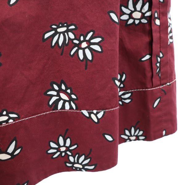 MARNI Frank Navin No sleeve one piece 42 Bordeaux Frank Navin back button Women Used