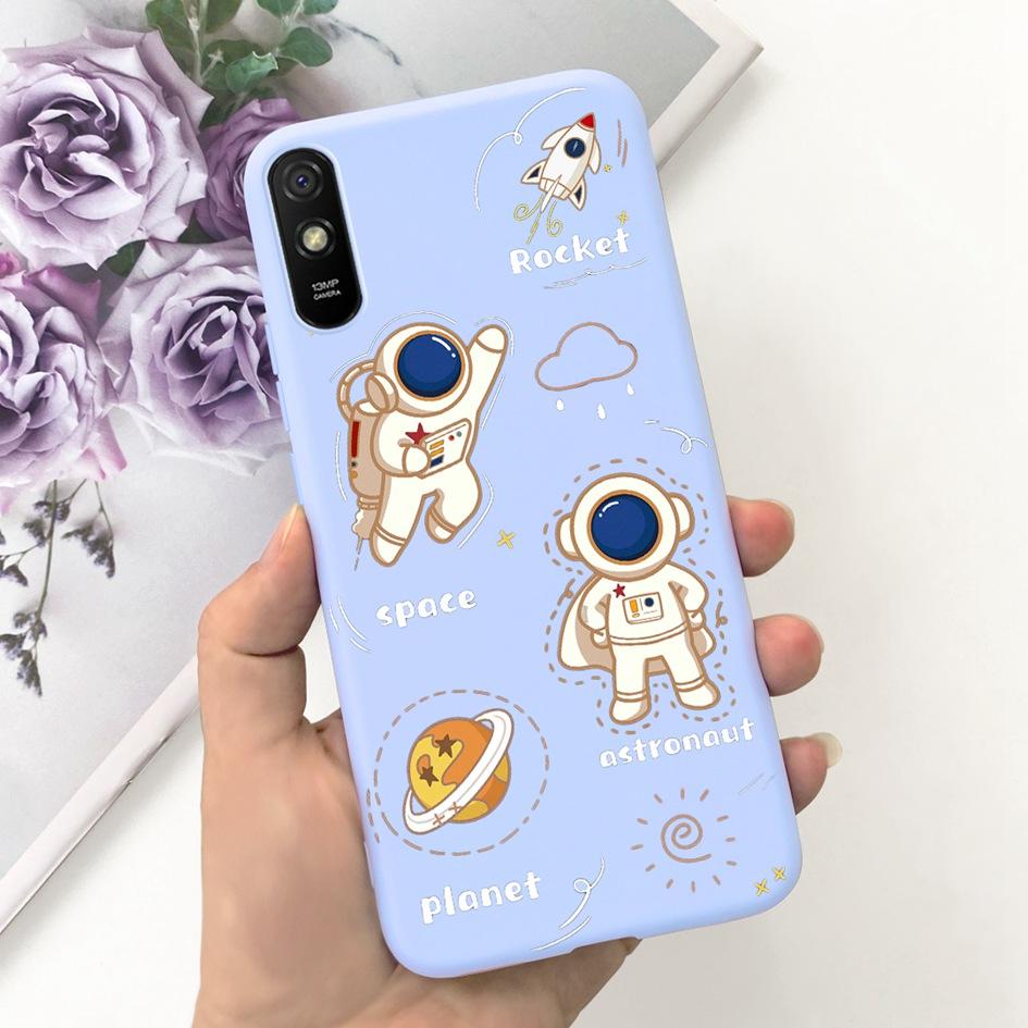 Для Xiaomi Redmi 9A Чехол Redmi 9AT Покрытие Модный Пейзаж Луна Мягкий Силикон Тонкий Funda Для Xiaomi Redmi 9i Redmi9i Спорт Coque