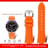 Высококачественный резиновый ремешок для часов Oris Aquis 7330 7740 Серии 24x11мм 24x12мм выпуклый ремешок Мужской силиконовый браслет для дайвинга