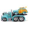 Maisto Scale Muscle Machines 1953 MACK Ford Woody Light Blue Diecast Model Car 11550 1/64 B-61 Flatbed/1950 (Finished Model)