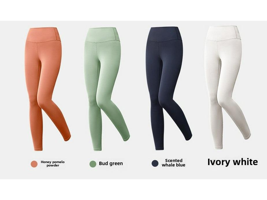 Женские бесшовные леггинсы для йоги с высокой талией