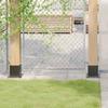 Square Post Base 4 pcs 121 x 121 mm Steel Powder Coated