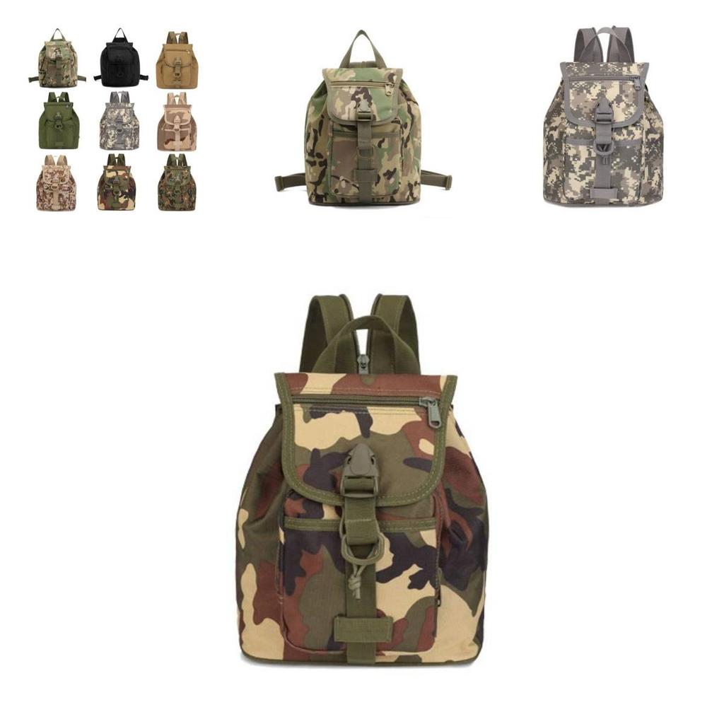 Outdoor Kids Hiking Backpack With Breathable Oxford Fabric For Camping And Cycling