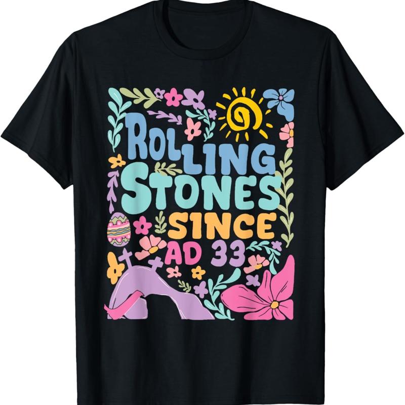 The Stone Was Rolled Away He Is Alive Retro Christian Easter T Shirt