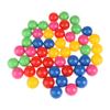 50Pcs Plastic Lottery Balls Raffle Drawing Balls Hollow Openable Game Balls Table Activity Balls Party Motion Bingo Balls