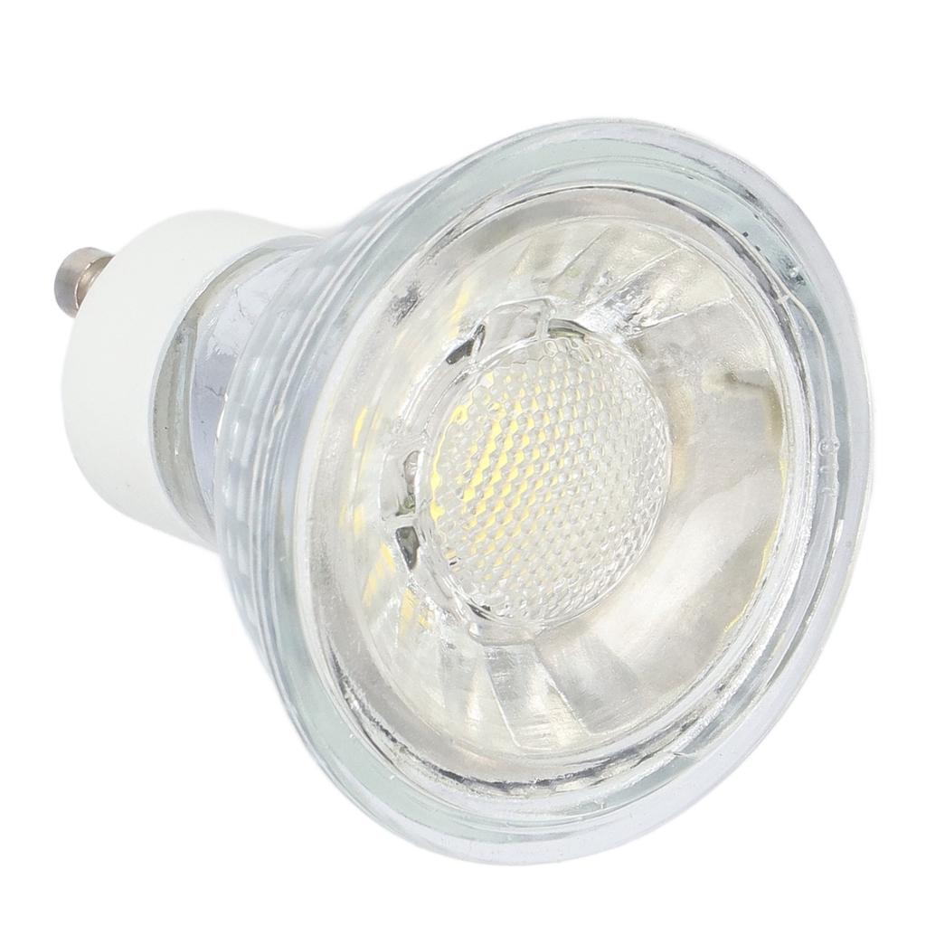 GU10 Лампочка 5 Вт Светодиодная лампа COB Лампа с регулируемой яркостью Точечная лампа для спальни и офиса 220 В