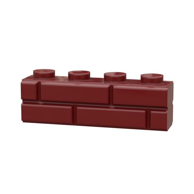 Masonry Wall Modified Bricks 15533 1x4 Toys Building Blocks Compatible Major Brand Profile Collection