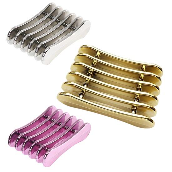 Держатель для ручки для ногтей Кисть для гальванического покрытия Компактная прочная конструкция Прочный держатель для ногтей с 5 отделениями