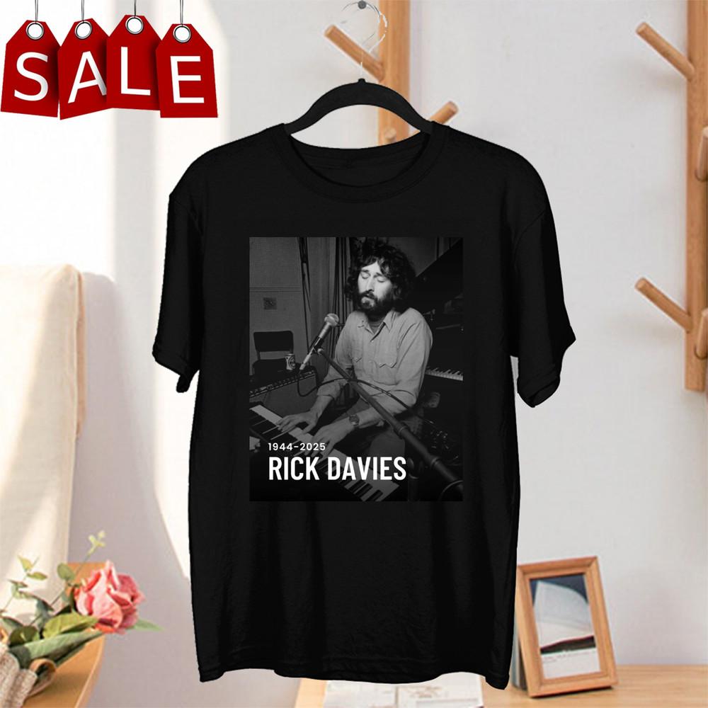 Rick Davies Gift For Fan Size S-5XL Shirt MEN Unisex T-Shirt