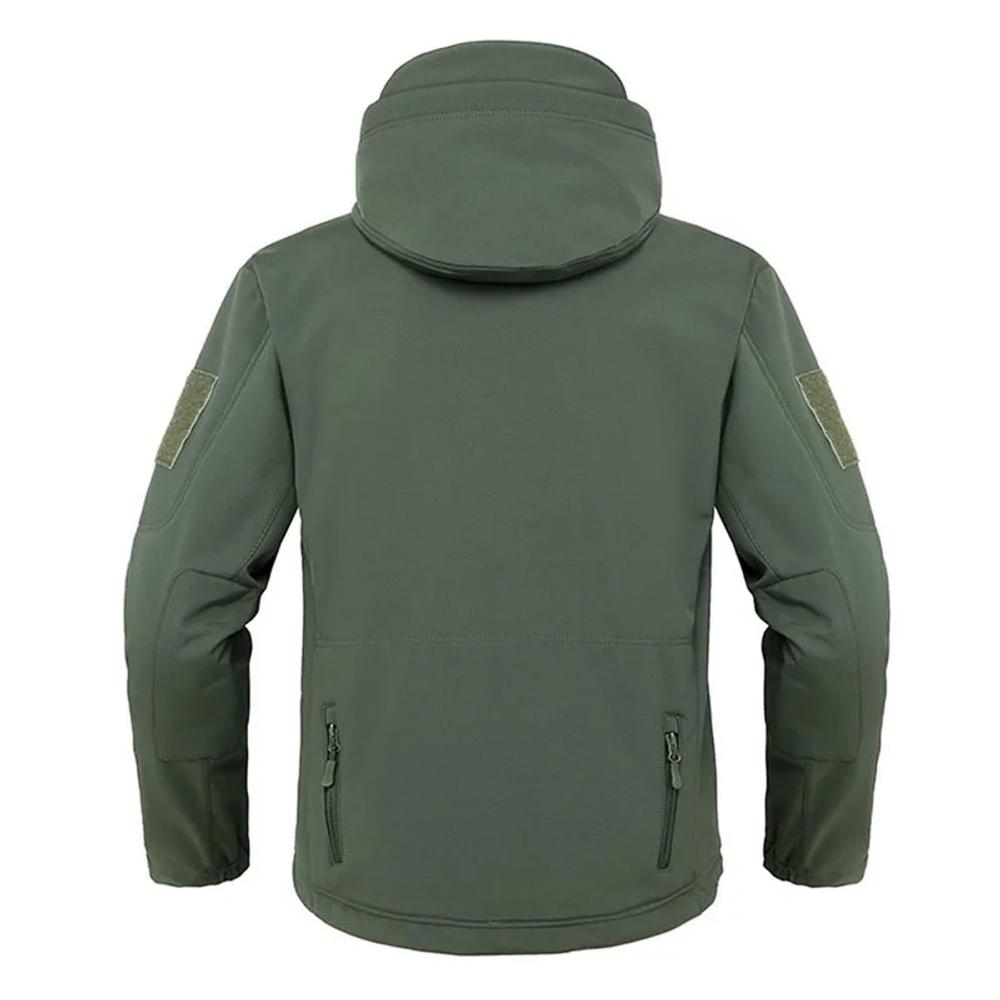 Военные куртки из мягкой ткани Shark Skin, мужские тактические ветрозащитные водонепроницаемые куртки, мужские армейские боевые куртки, мужские куртки-бомберы с капюшоном