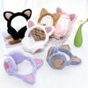 Winter Womens Kids Soft Cat Earmuffs Ladies Girls Plush Earflap Warmer Ear Muffs