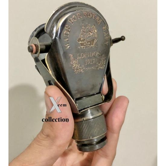 Морской антикварный латунный бинокль, монокуляр, винтажная подзорная труба, морская опера