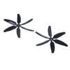 10Pcs 504060 Six-Blade Propeller Cw Ccw 5 Inch Propellers Blade For Fpv Quadcopter Racing Rc Drones Propellers Blade