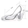 Shoe Chocolate Mold 3D High Heel Shoes Candy Sugar Paste Molds Cake Decorating Tools for DIY Home Ba