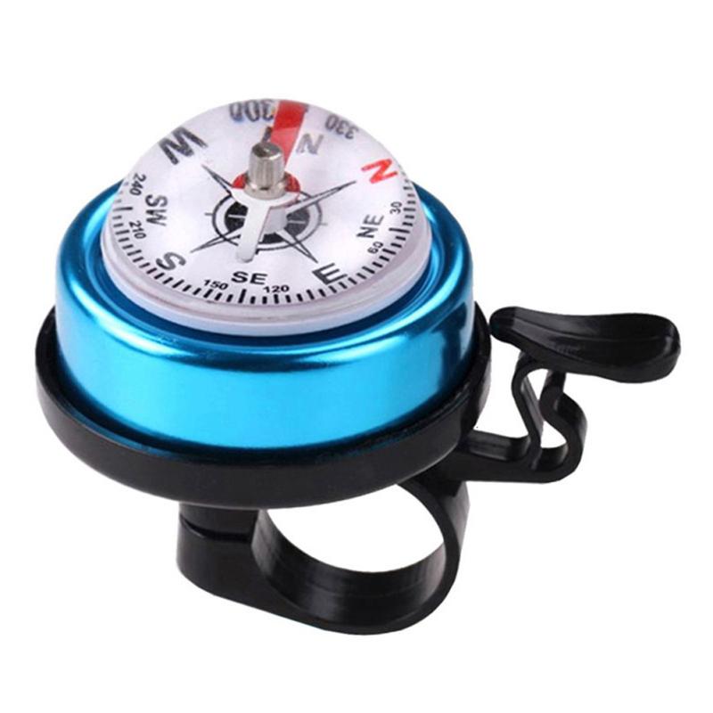 Aluminum Alloy Bicycle  Compass Horn Bike Bell Cycling Accessories