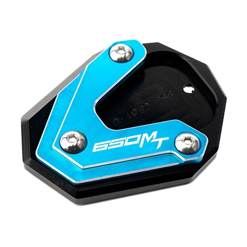 Motorcycle Kickstand Enlarger Foot Side Stand Extension Pad For CFMOTO 650MT 650 MT CF 650 TR-G 650TR-G Accessories
