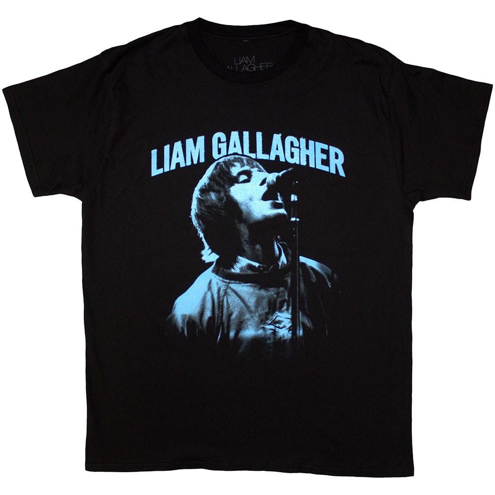 Men's Liam Gallagher Maine Road Live T-shirt Medium Black