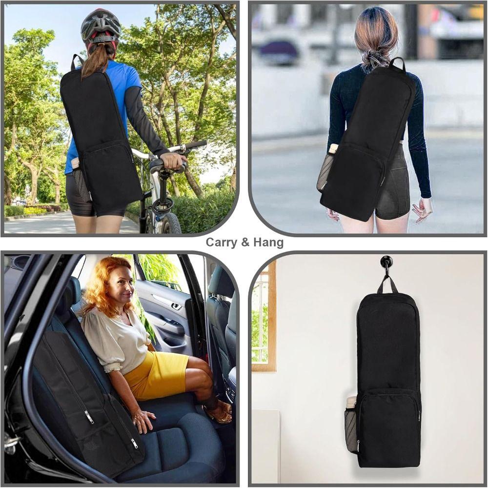 Waterproof Yoga Mat Bag Fabric Yoga Mat Holder Bag Durable Sling Handle Mat Tote Bag