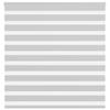 Double Zebra Blind Light Grey 140 x 150 cm Fabric Width 135.9 cm Polyester