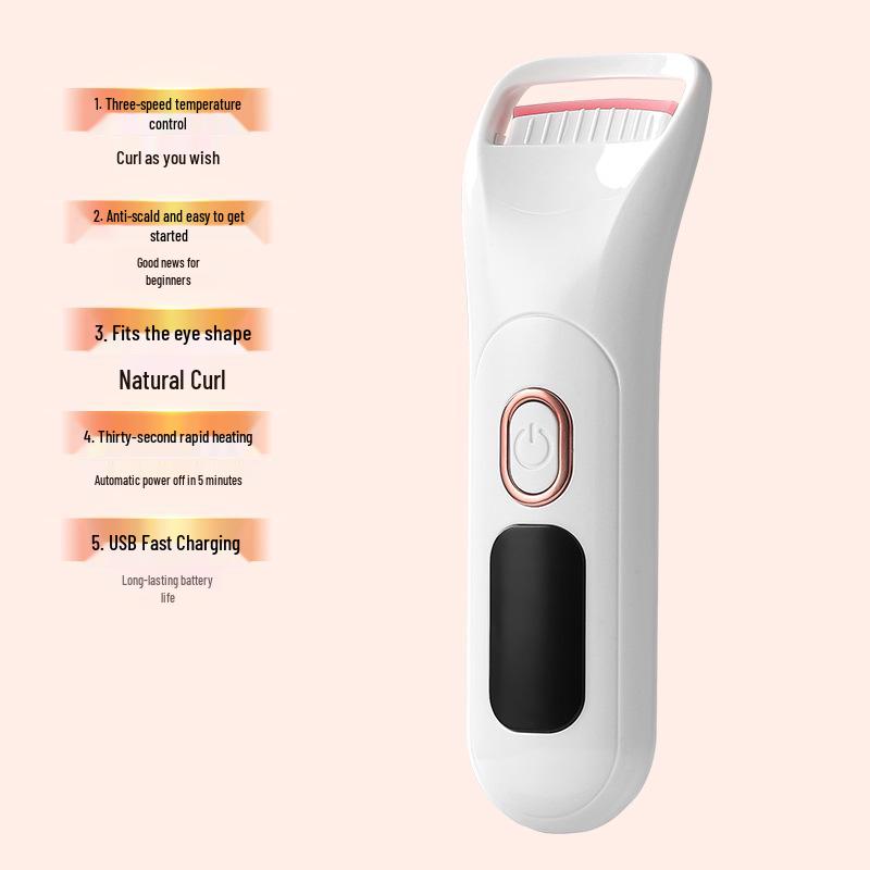 Электрический двойной термощипцы для завивки ресниц с цифровым дисплеем - Долговечный нагрев и завивка для женщин