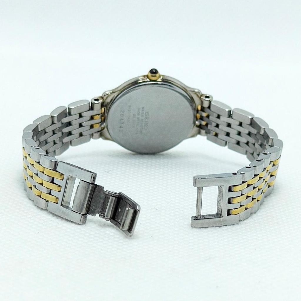 [USED] 460 Free Shipping Battery Replaced SEIKO EXILINE Watch