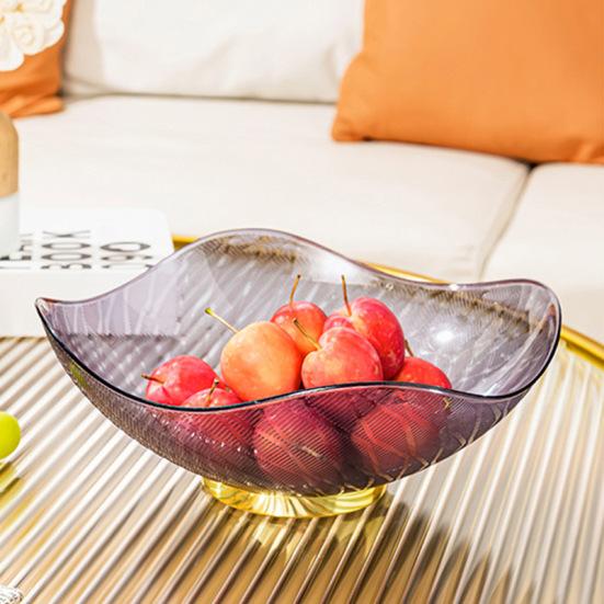 Сервировочный поднос, красивый, компактный, большой емкости, настольная миска в скандинавском стиле с орехами, чаша для конфет, бытовые принадлежности