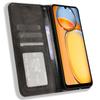 For Xiaomi Redmi 13C/Poco C65 4G Case Retro Phone Cover with Wallet Stand