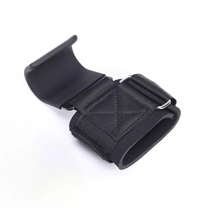 1 шт. Крюки для тяжелой атлетики, кистевые ремни для рук, крюк для тренажерного зала, ремень для веса, перчатки для подтягиваний и силовой атлетики для тренировок с весом