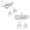Decoration With Switch 3m Transparent Extension Cord 220V Cable Light String Extension Cord