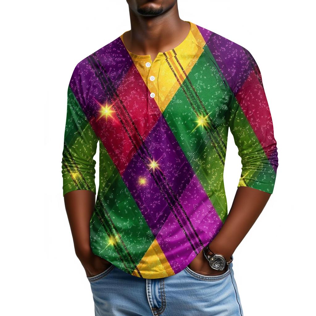 Мужской топ с рукавом реглан и рукавом три четверти