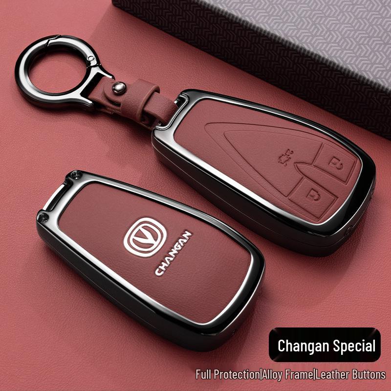 Чехол для ключа для Changan CS75 Plus, CS35, CS55, Benni, Eado, V7, CS15