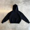 European and American Casual Simple Couple Fashion Hooded Sports Solid Color Loose Hoodie