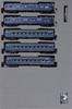 KATO N gauge passenger car Express 5 model railway passenger car set, Sanbe, cars, 10-1914,