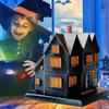 Salem, Massachusetts Witch House Halloween and Christmas Decorative House Incense Burner Set