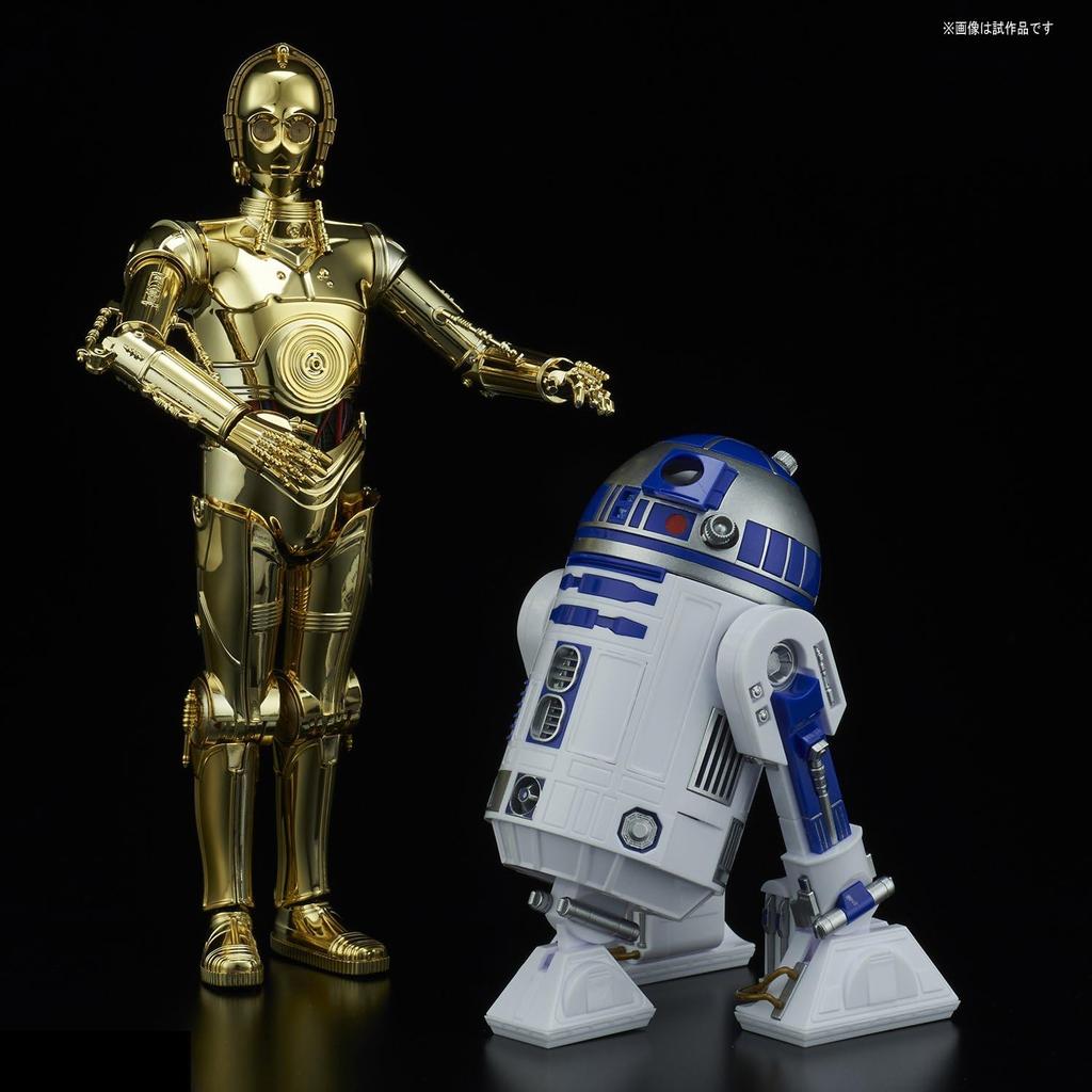 Bandai SPIRITS Звездные войны 1/12 C-3PO и R2-D2 Предварительно окрашенная пластиковая модель