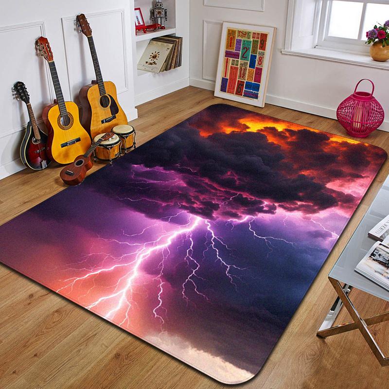 Ковер с принтом C-Clouds Модный коврик для йоги Нескользящий ковер Украшение спальни Уличный ковер Спальня Подарок на день рождения